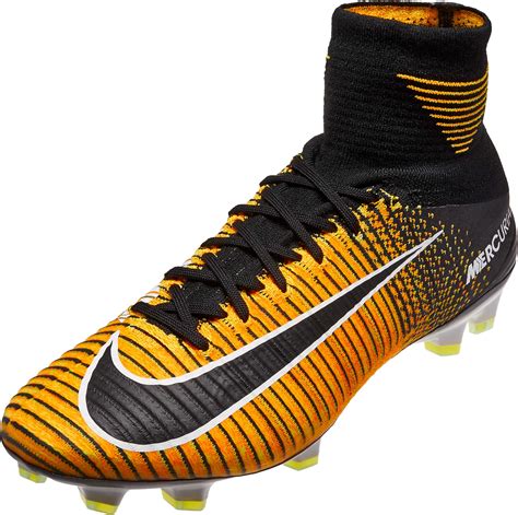 nike jr mercurial superfly v df fg fußballschuhe orange schwarz|mercurial superfly 10.